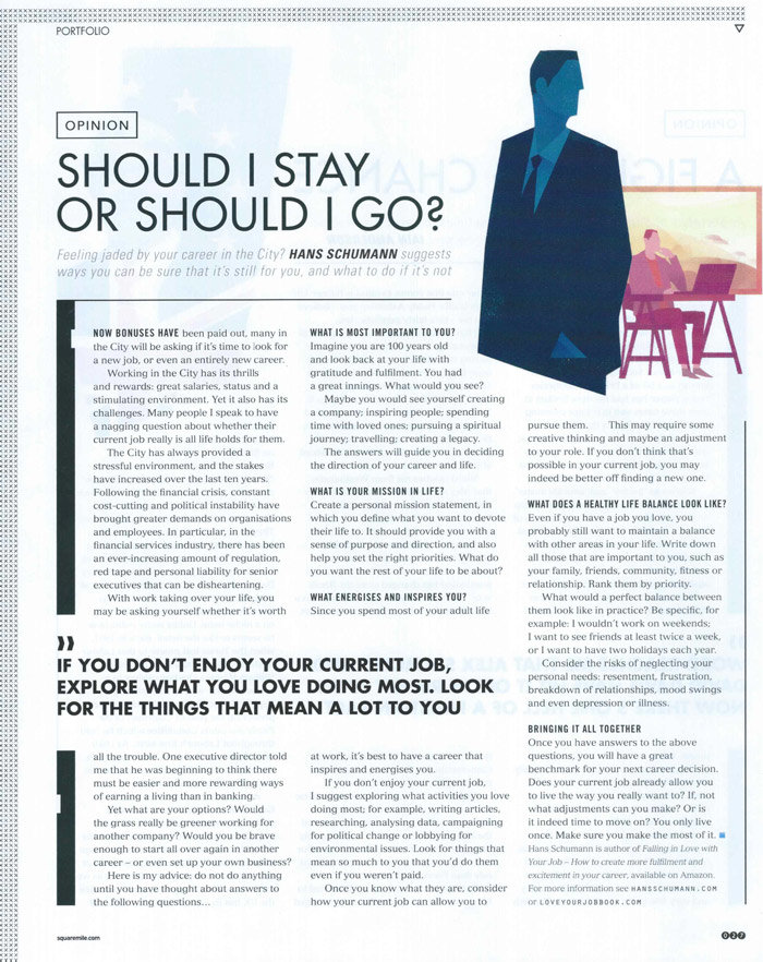Square-mile-article by Hans Schumann