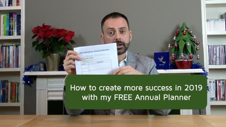 Start 2019 with my FREE Annual Planner