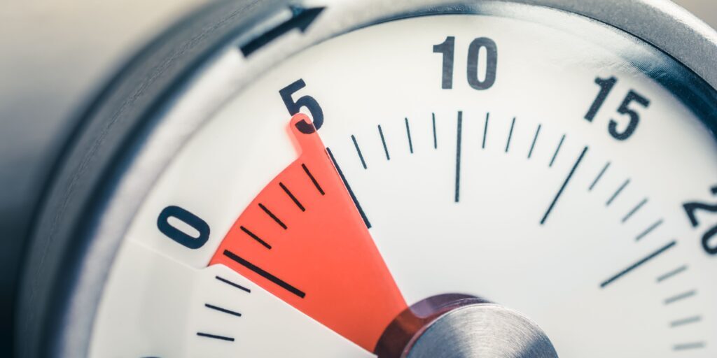 The 5 minute rule for productivity