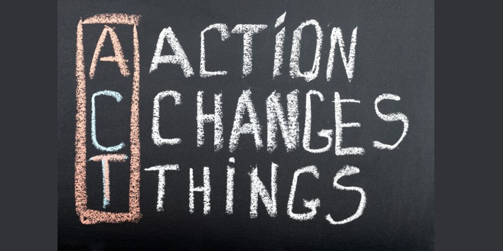 Motivation comes after action
